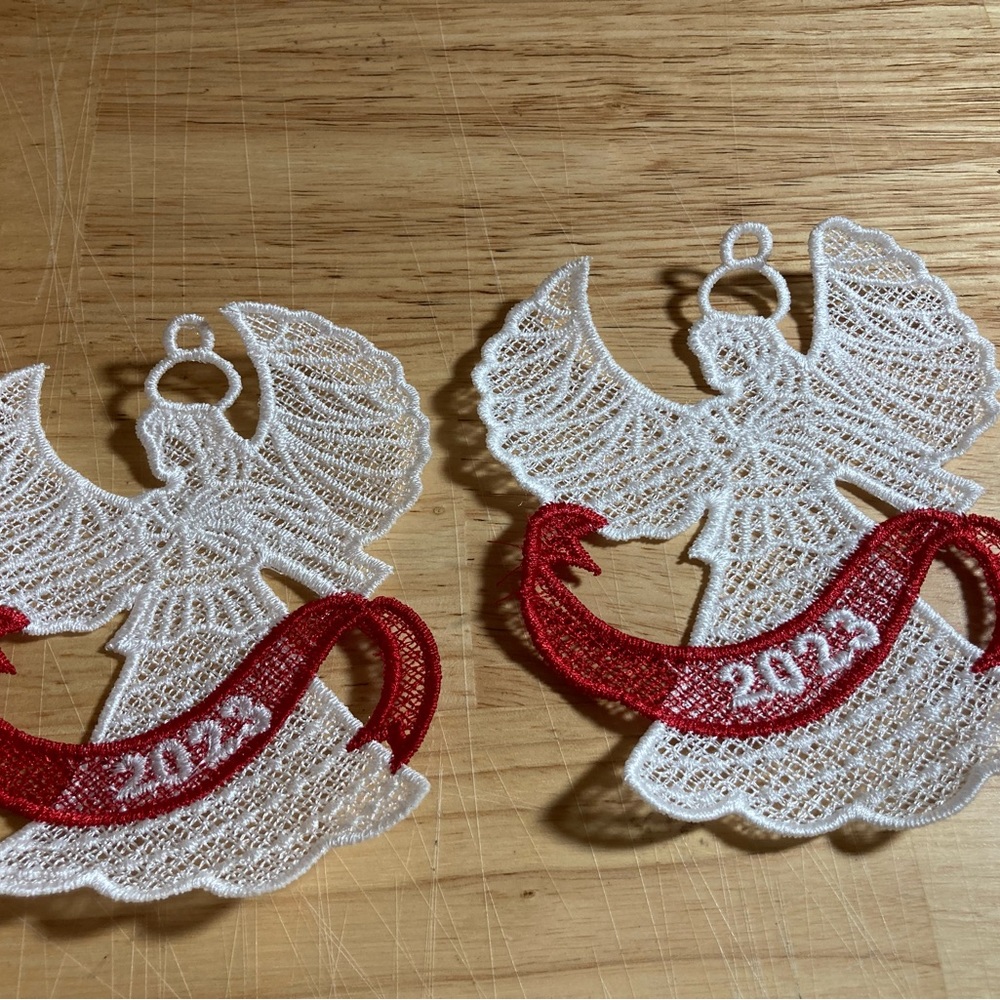 2023 Angel Machine Embroidered